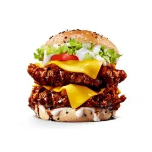 Dunked Double Crunch Burger