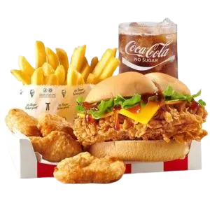 Nugget Box With Sweet Chilli Dip